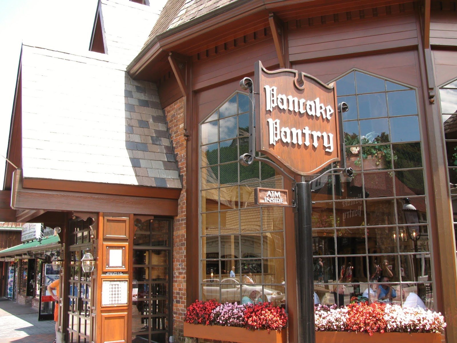 Inside Pancake Pantry restaurant